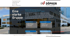Desktop Screenshot of alfred-doepker.de